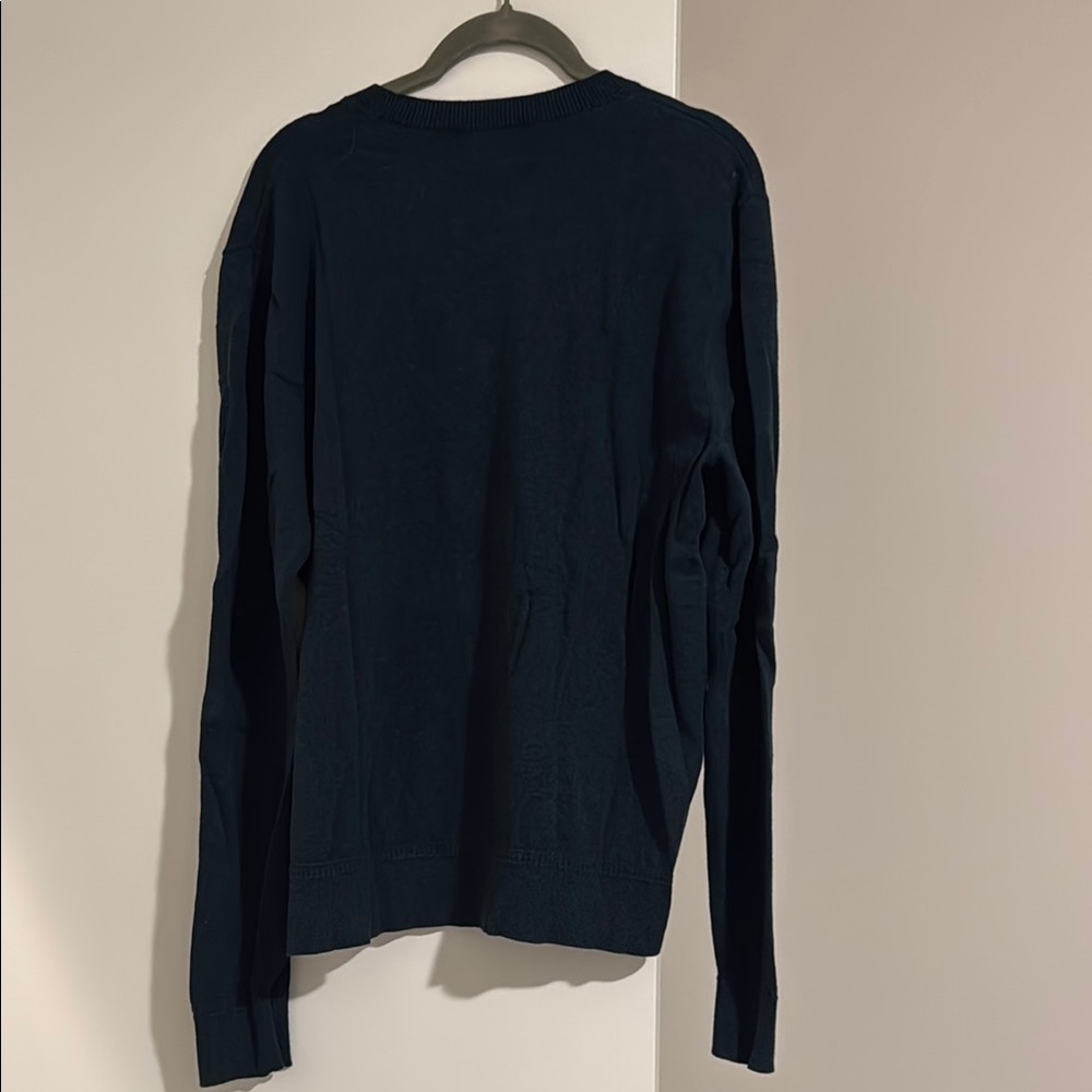 Topman Dark Navy Crewneck Sweater - Picture 5 of 5